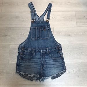American Eagle Jean Short Overalls S
